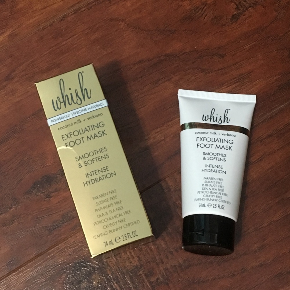 New Organic Exfoliating Foot Mask